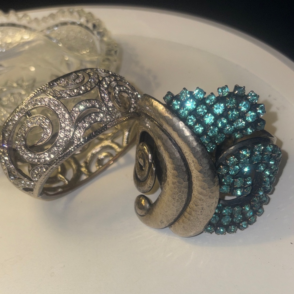 Crystal cuffs
